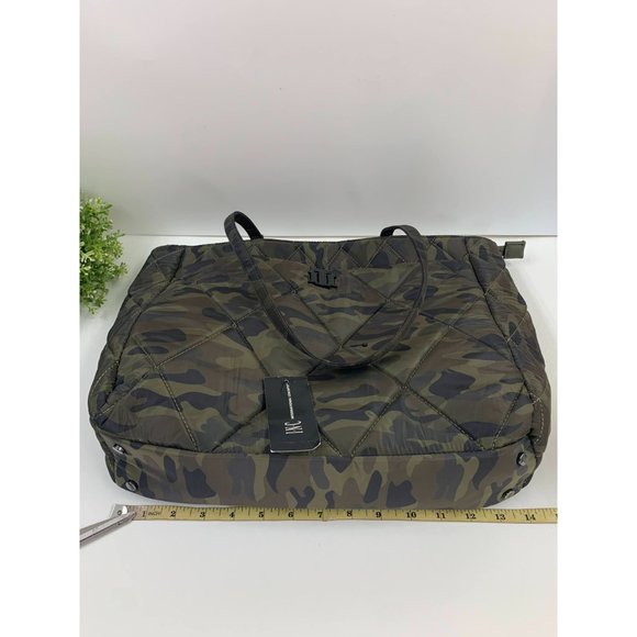 INC International Concepts Ryenne Tote Nylon Bag in Camo - Picture 8 of 11